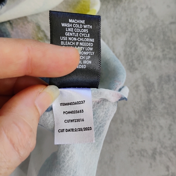 Torrid Textured Chiffon Midi Ruffle Kimono Womens Plus Size 2X Boho Bohemian - Picture 8 of 14